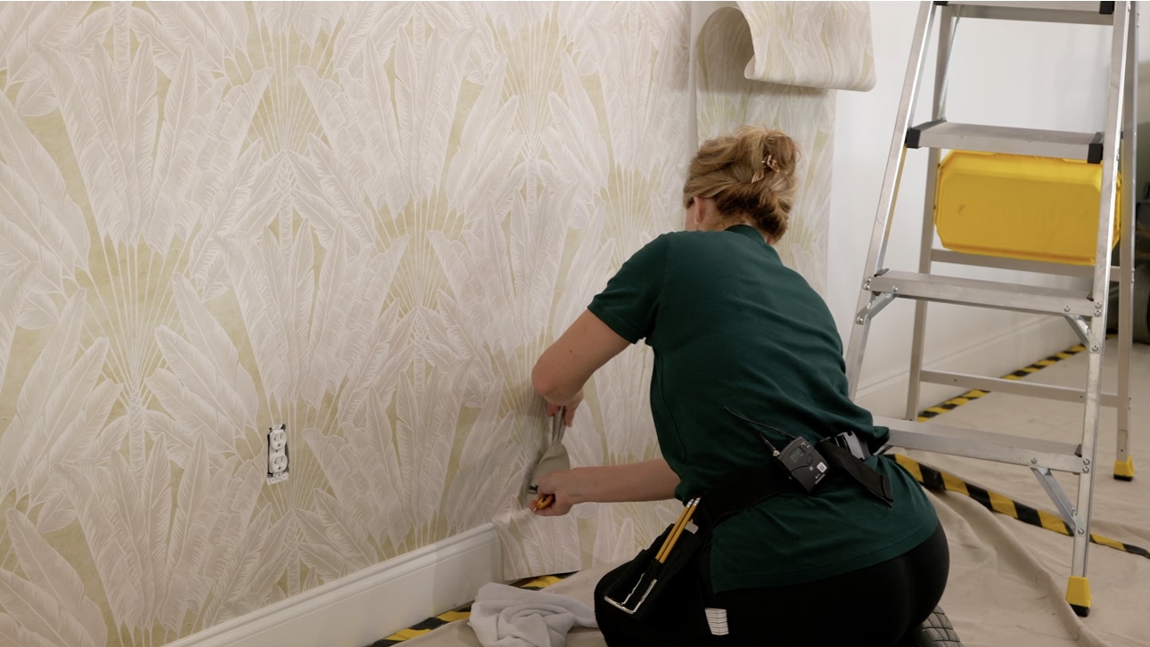 Wallpaper installation and care